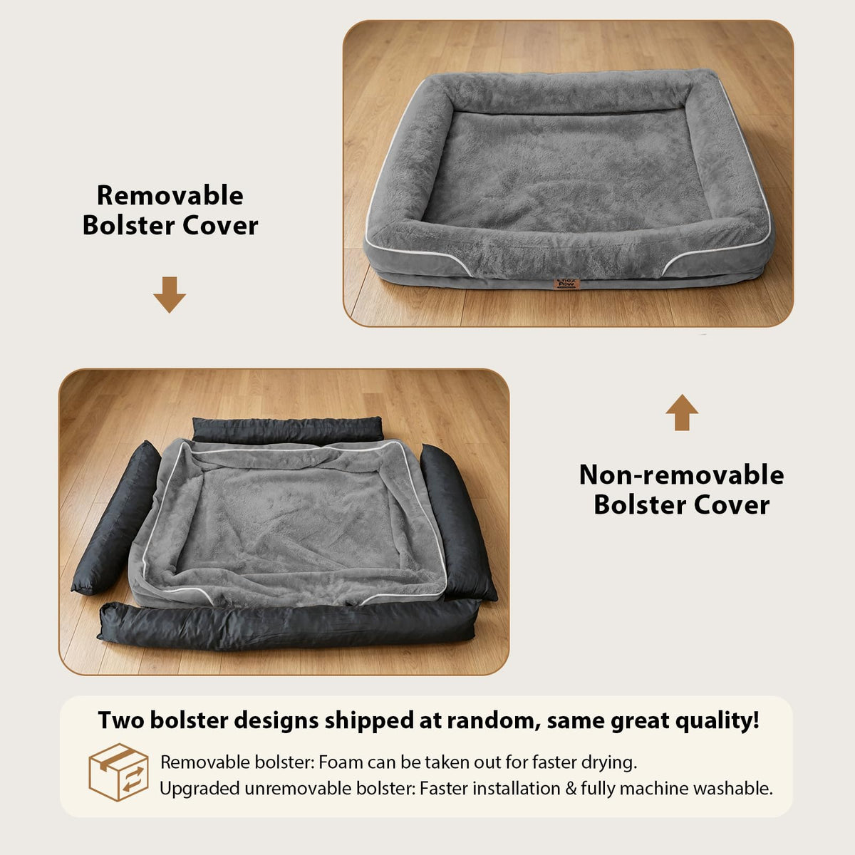Waterproof Orthopedic Dog Bed J873502