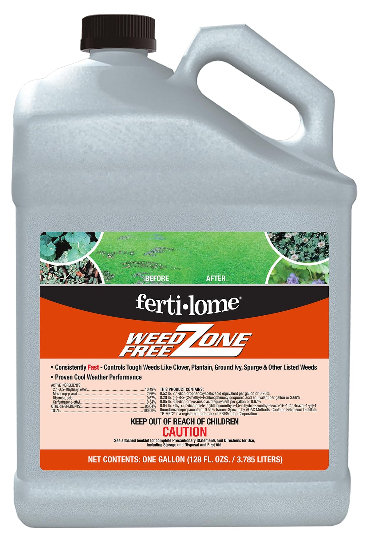 Weed Free Zone Broadleaf Weed Killer Concentrate, 1 gal T177915