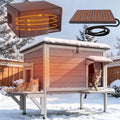6-Sides Insulated Outdoor Heated Cat House L342