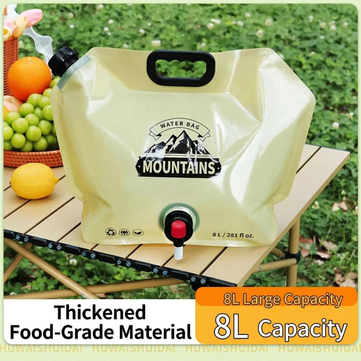 2 Gallon BPA-Free Leak-Proof Water Container with Faucet U210