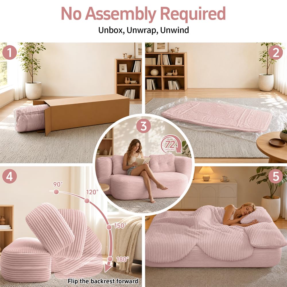 78" Full-Size Convertible Sofa M65564