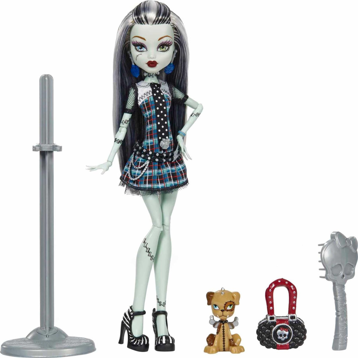 Reproduction Doll with Pet, Display Stand & Accessories L236047