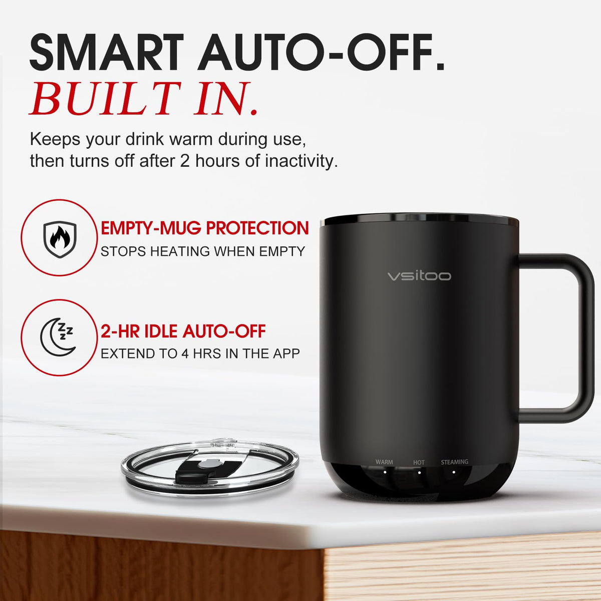 14oz Smart Self Heating Coffee Mug U24088