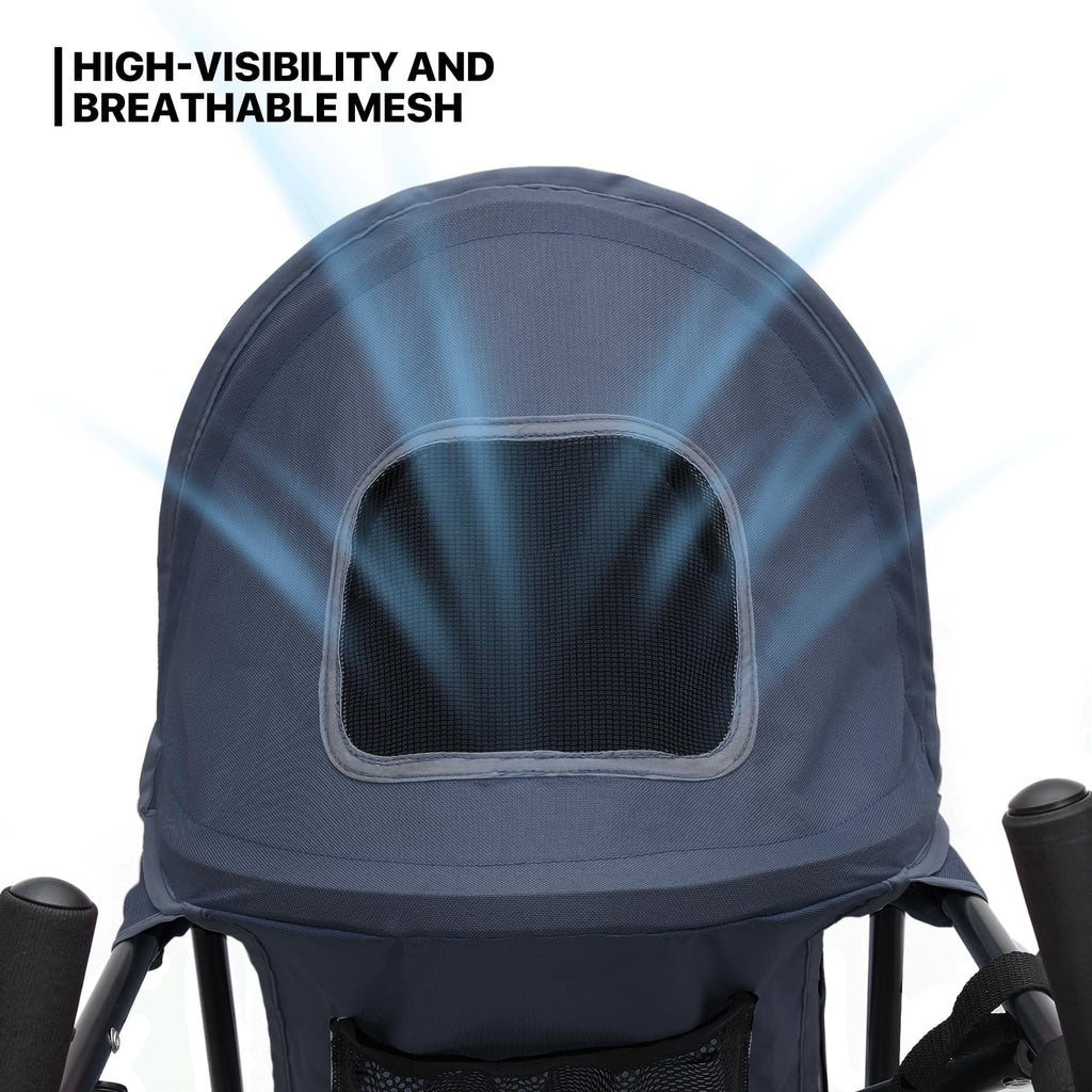 Navy Blue Pet Stroller A7242