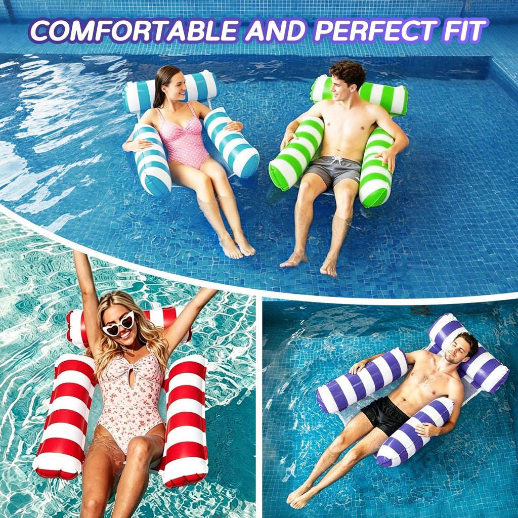 4 Pack Inflatable Pool Floats H97816