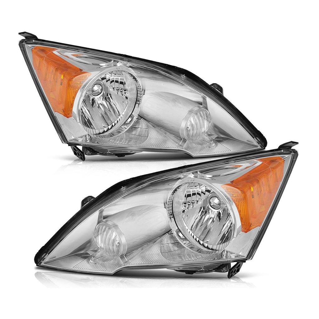 Headlight Left Right Chrome Housing I73779