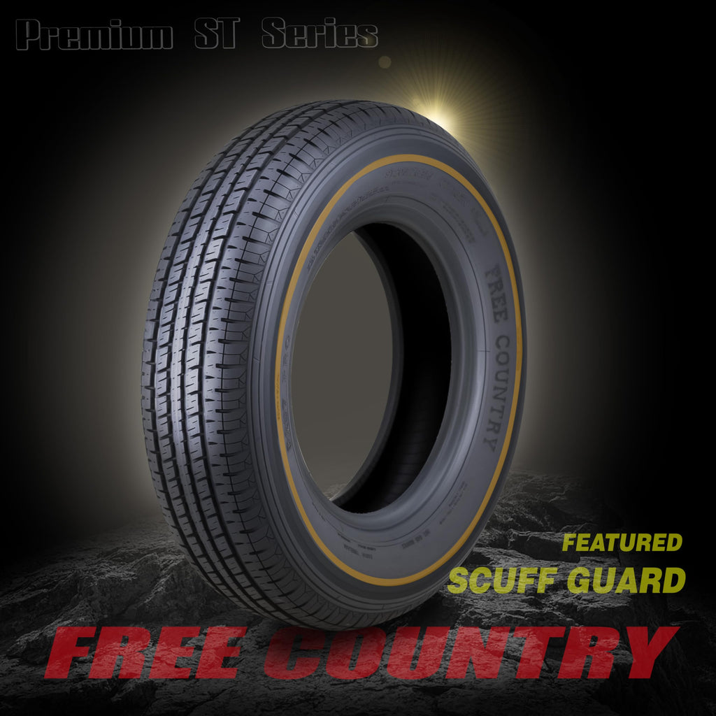 Trailer Tire ST205/75R15 8PR LRD 107N O72708