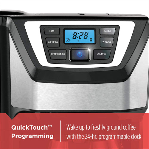 12-Cup Grind and Brew Coffee Maker F2984
