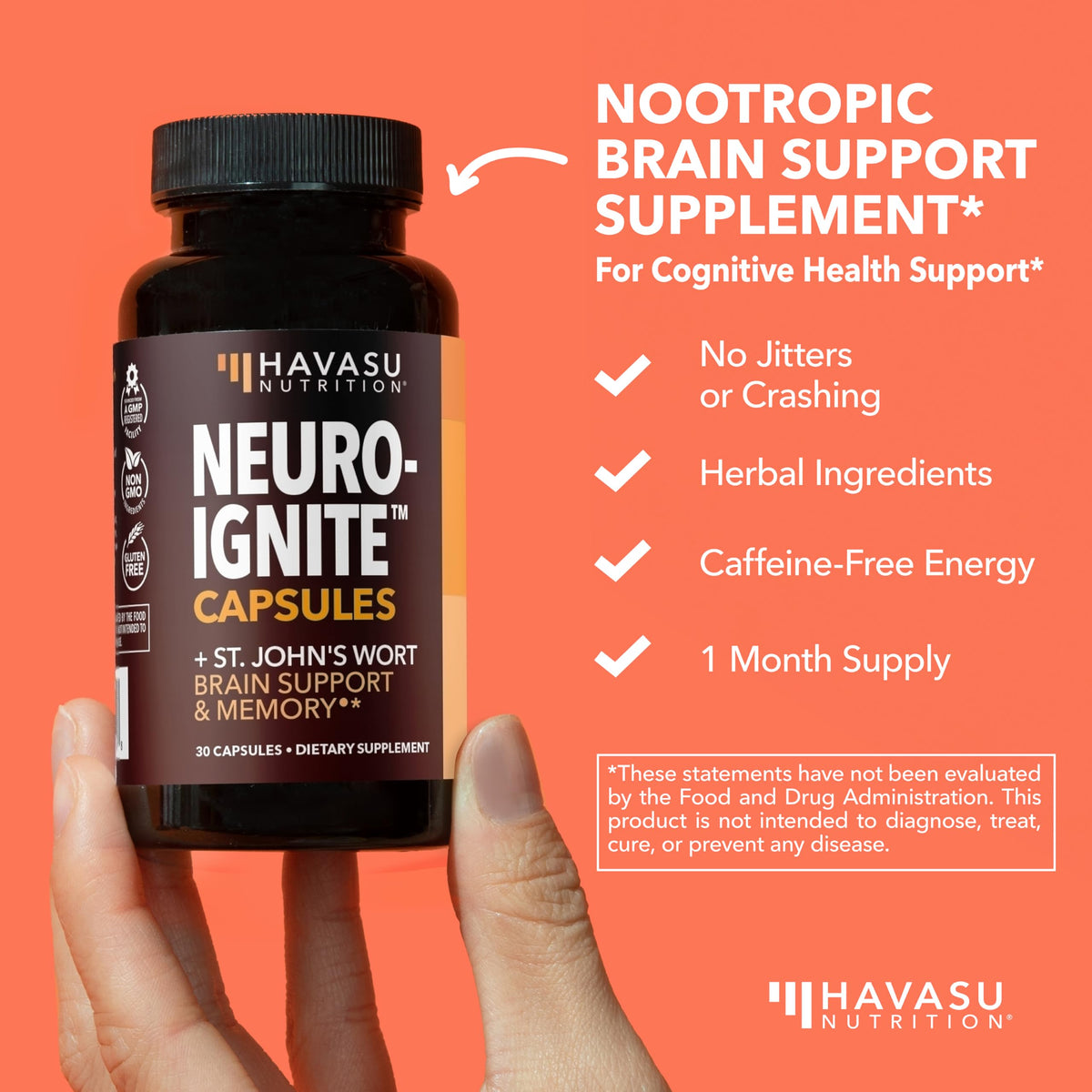 Nootropic Brain Supplement J315