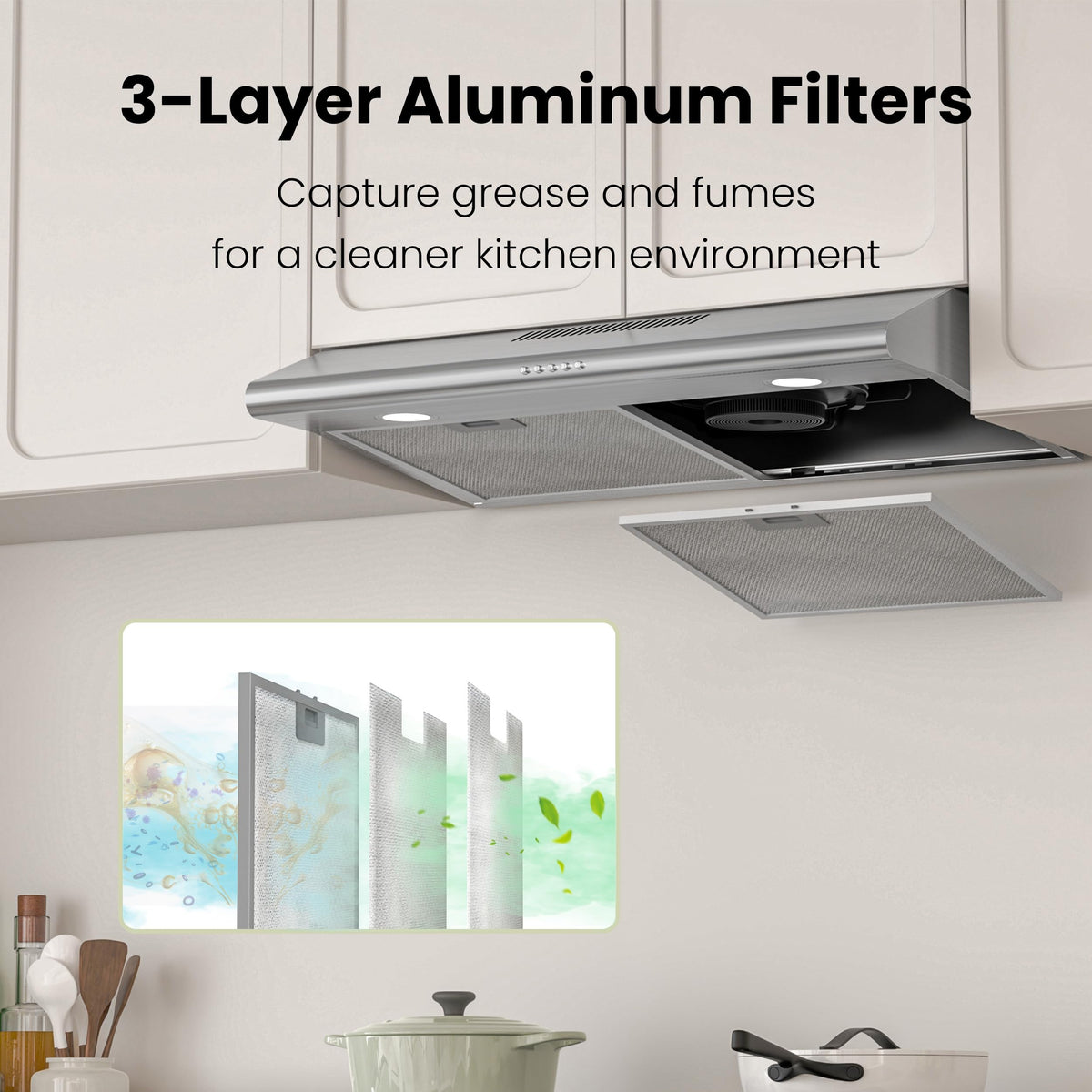 30 inch 300 CFM Under Cabinet Range Hood S631462
