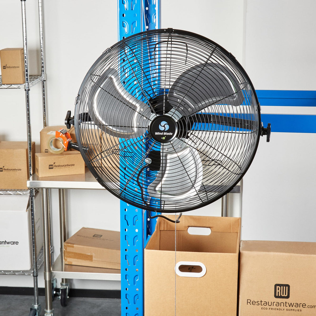 24 Inch Steel Industrial Wall-Mount Fan V6101