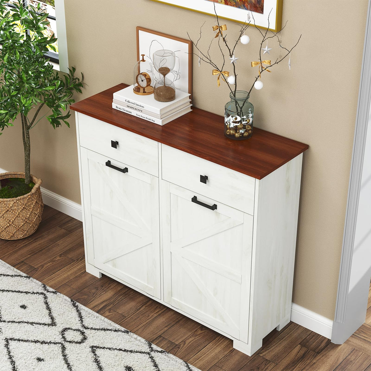20 Gallon Tilt Out Trash Cabinet Y86093