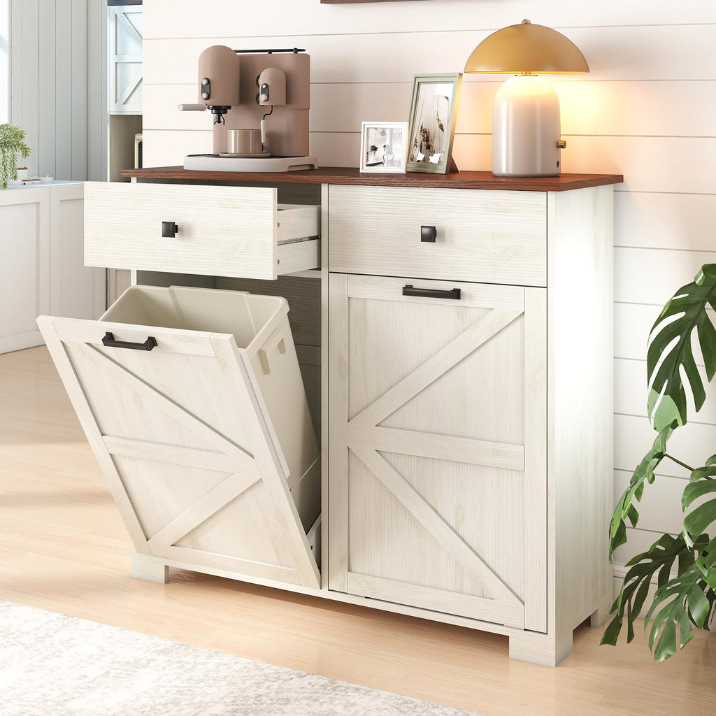 20 Gallon Tilt Out Trash Cabinet Y86093
