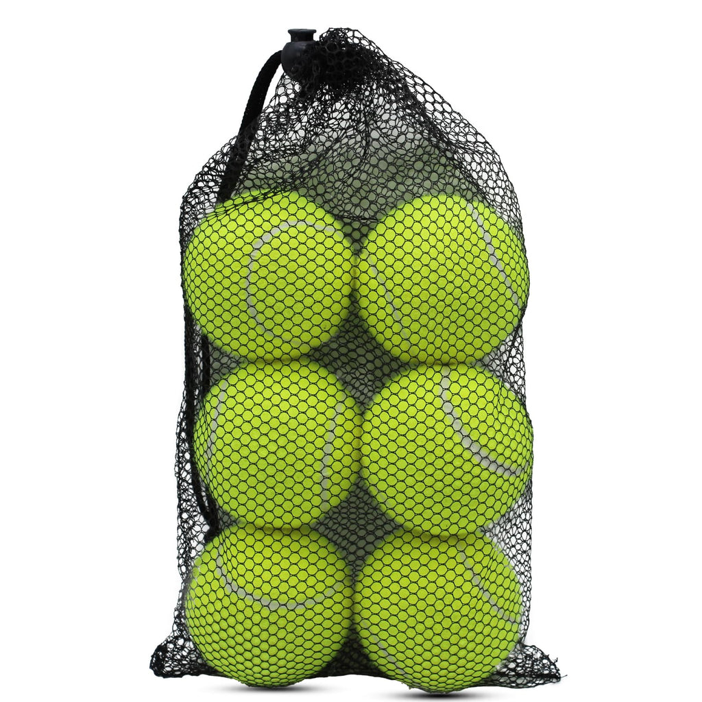 6 Pack Tennis Ball with Mesh Bag K751