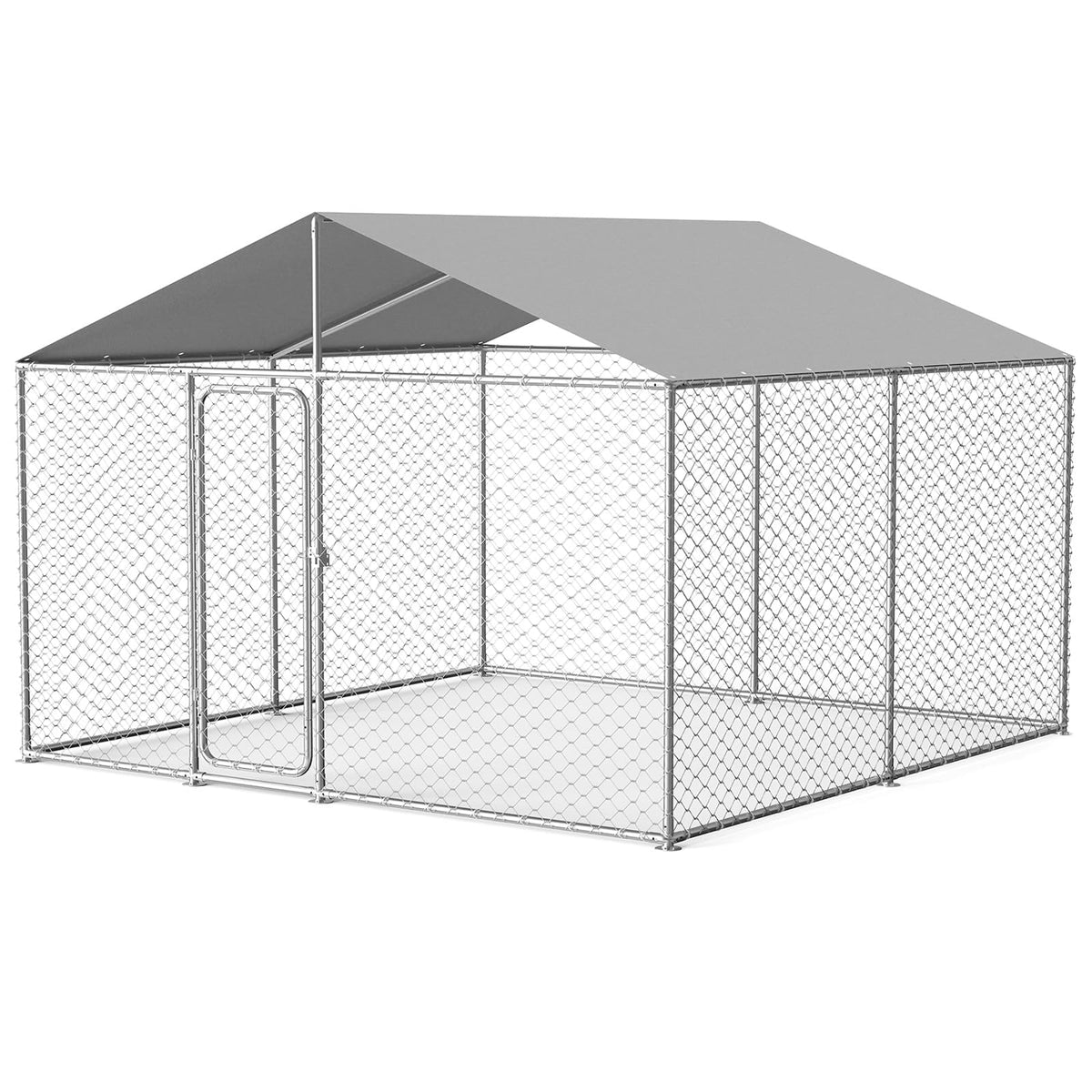 10x10 ft Heavy Duty Outdoor Dog Kennel B468