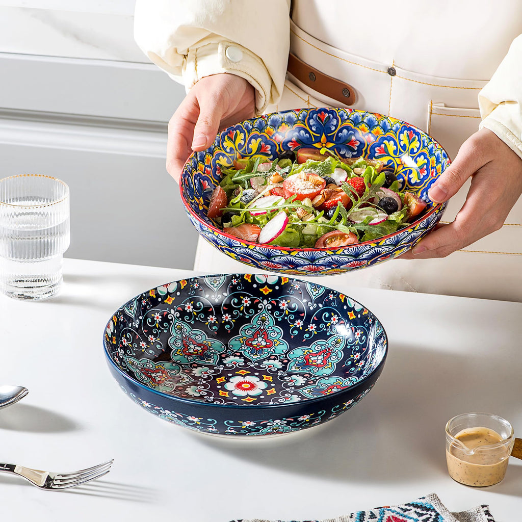 Ceramic Serving Bowls Set of 4 W3906