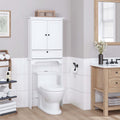 White Over the Toilet Storage Cabinet B267