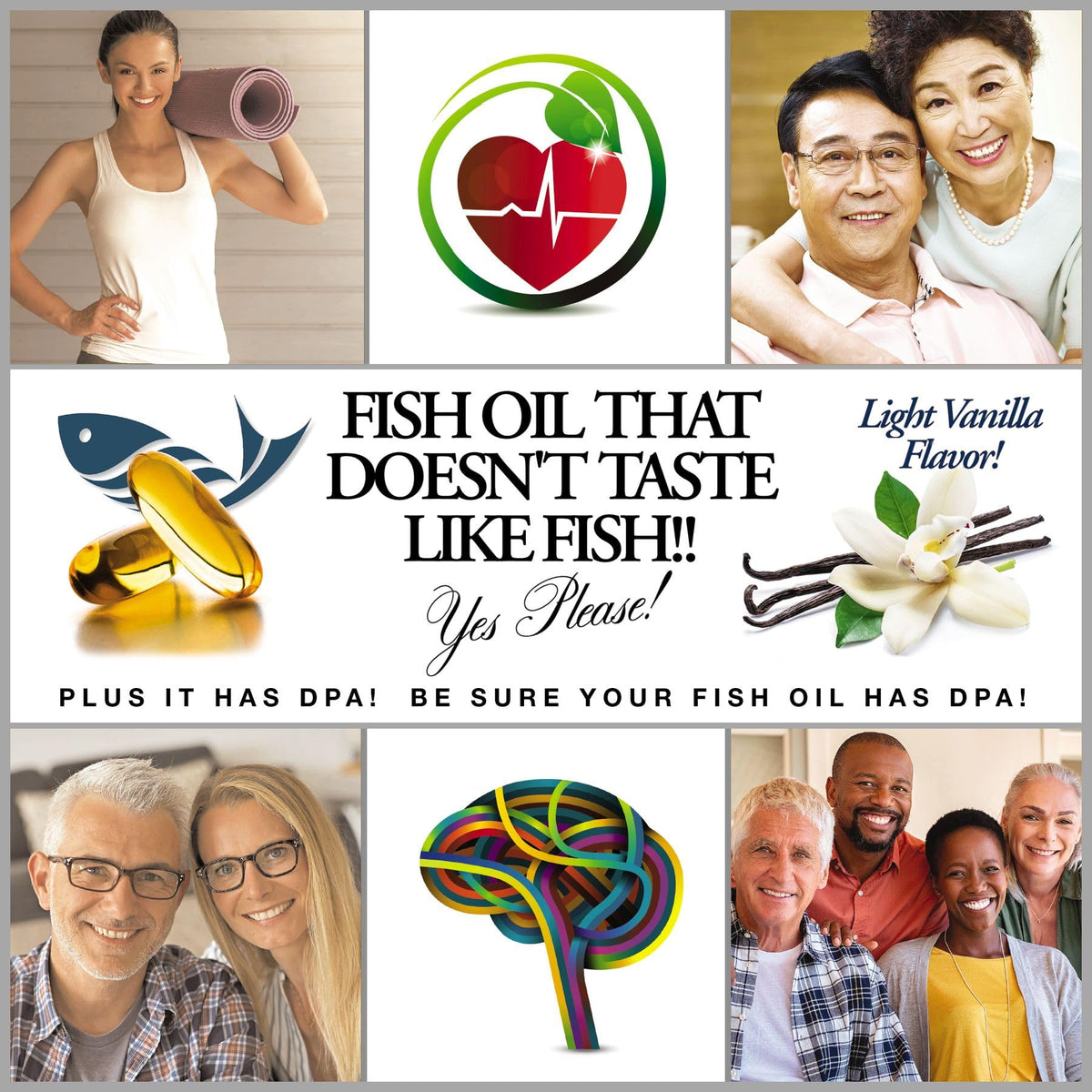 Wild Caught Omega 3 Fish Oil 2,900 MG F784605