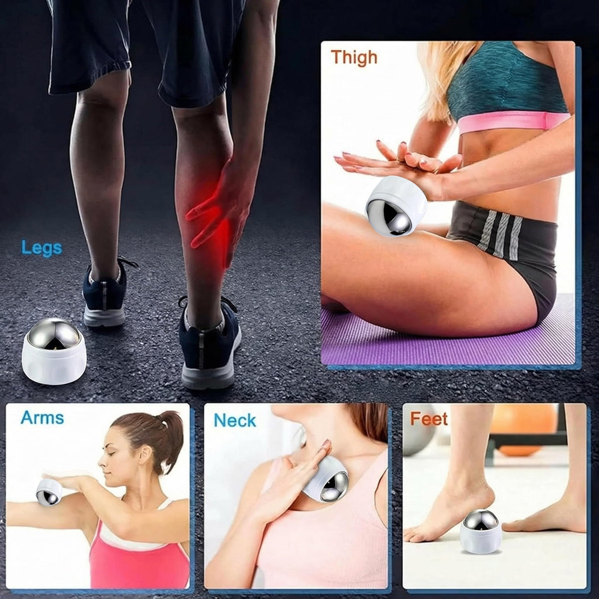 Ice Roller Ball Cold & Heat Therapy M79571