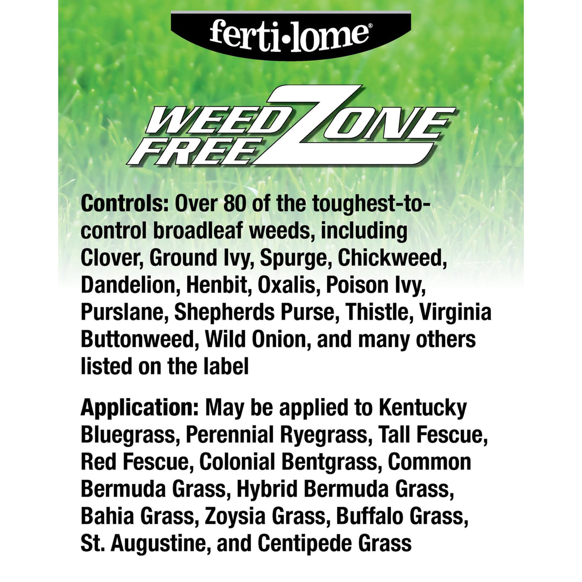 Weed Free Zone Broadleaf Weed Killer Concentrate, 1 gal T177915
