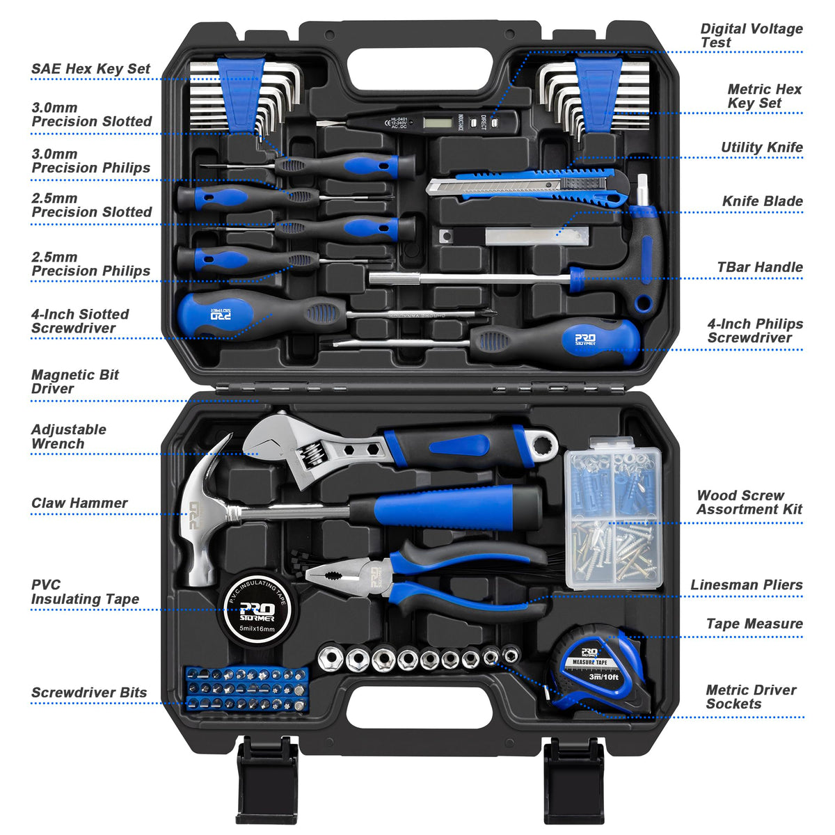 179-Piece Home Tool Kit H218509