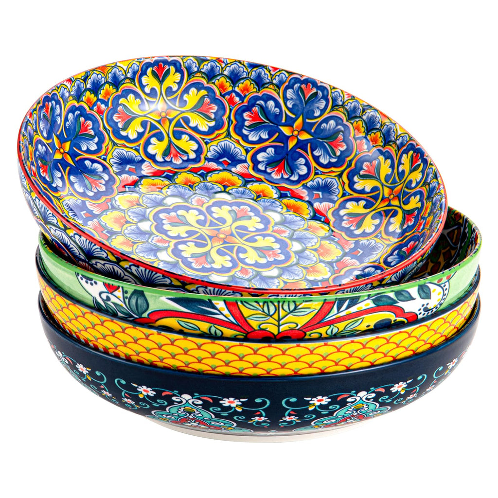 Ceramic Serving Bowls Set of 4 W3906