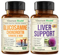 Glucosamine Chondroitin MSM with Turmeric Boswellia & Liver Supplement with Milk Thistle Extract R189650