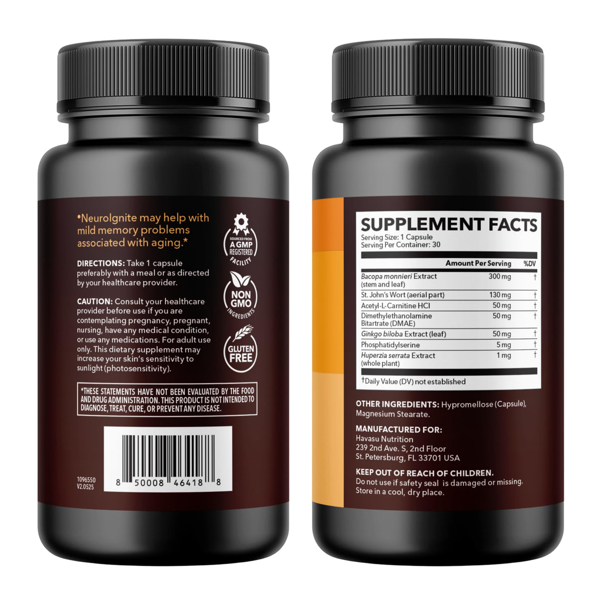 Nootropic Brain Supplement J315