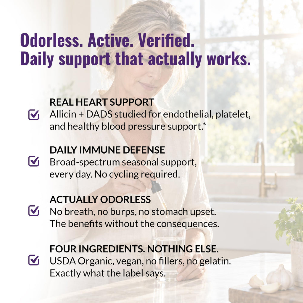 Organic Odorless Garlic Supplements T648799
