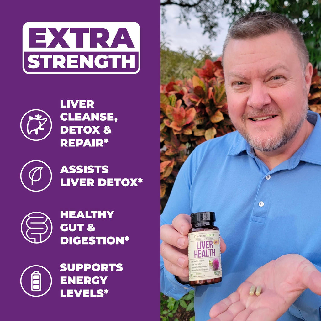 Glucosamine Chondroitin MSM with Turmeric Boswellia & Liver Supplement with Milk Thistle Extract R189650