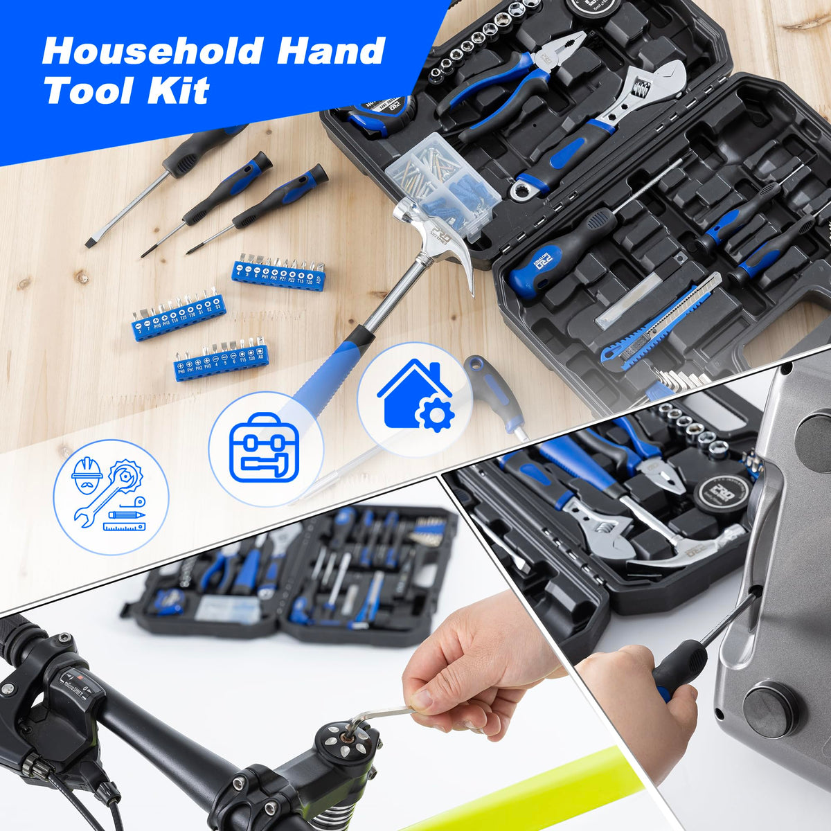 179-Piece Home Tool Kit H218509