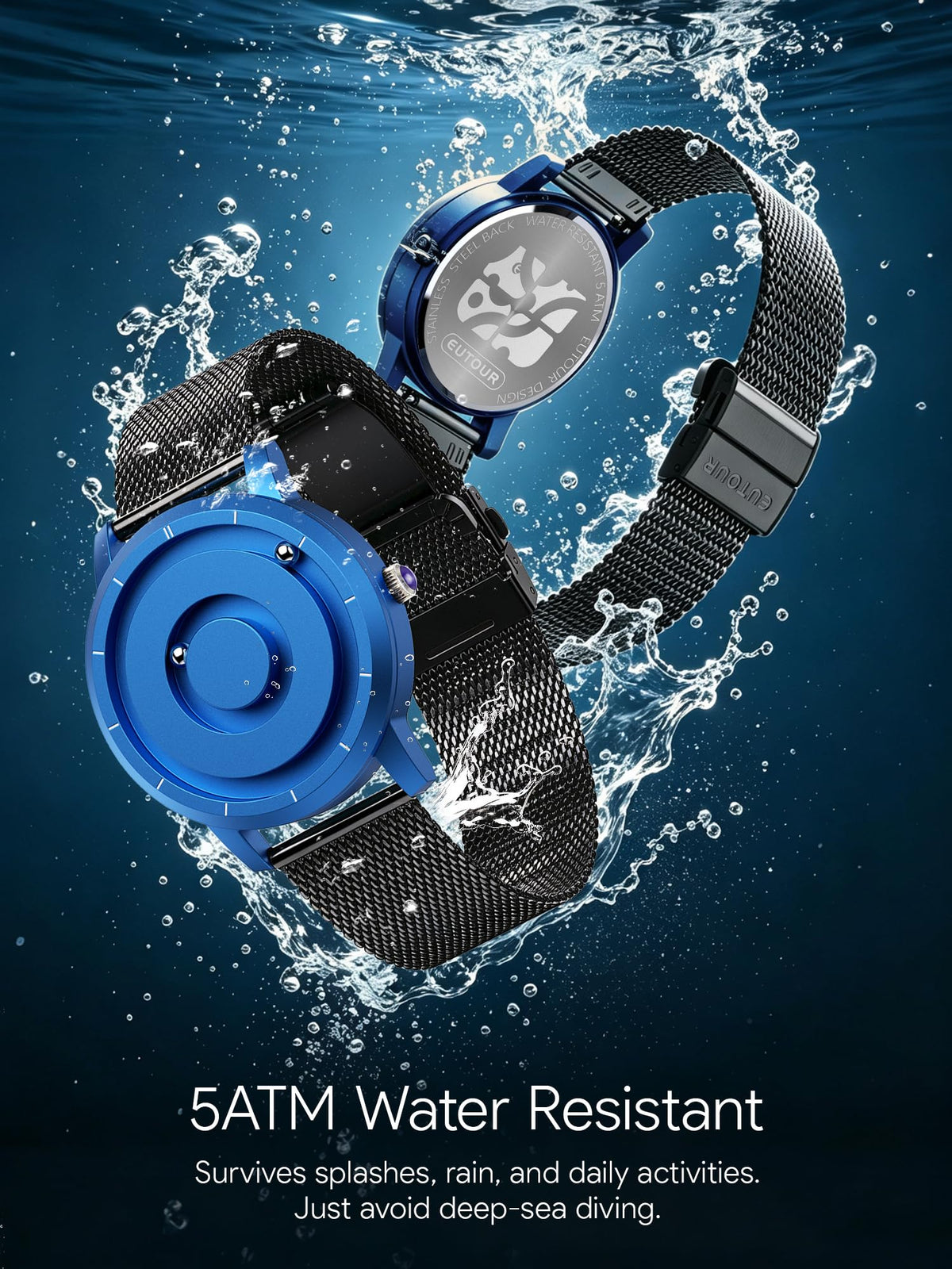 Magnetic Watch Swiss Quartz 5ATM G24204
