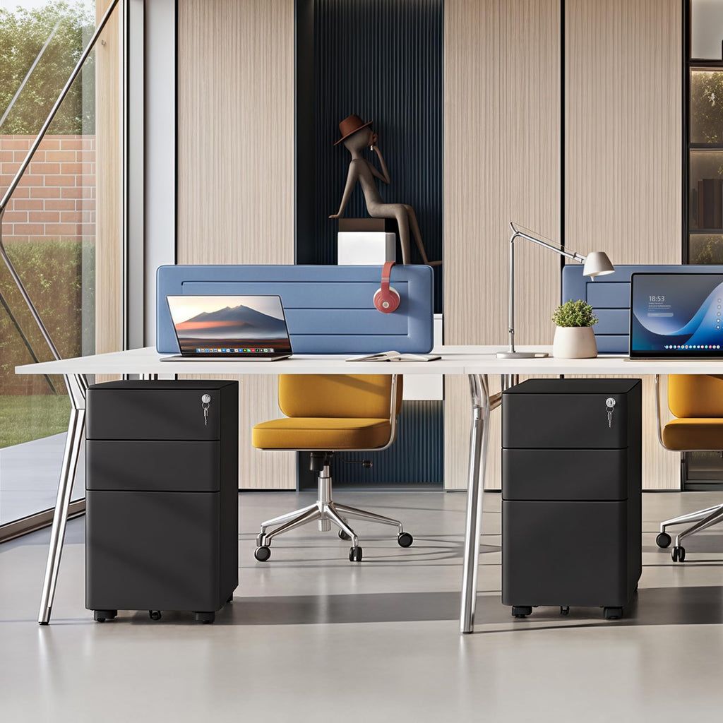 3 Drawer Mobile File Cabinet M374945