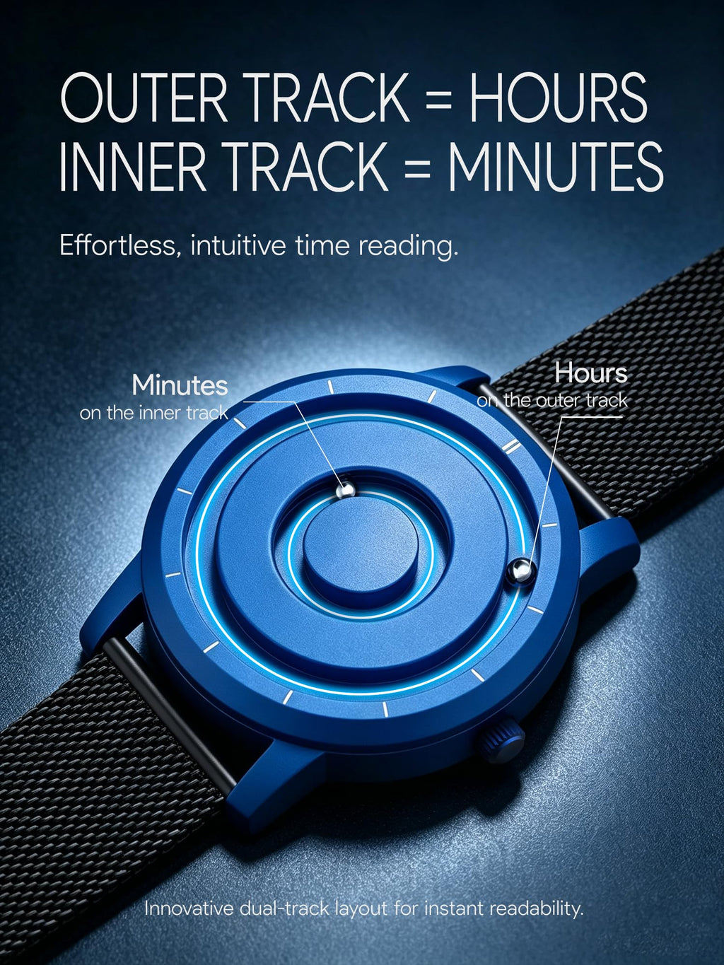 Magnetic Watch Swiss Quartz 5ATM G24204