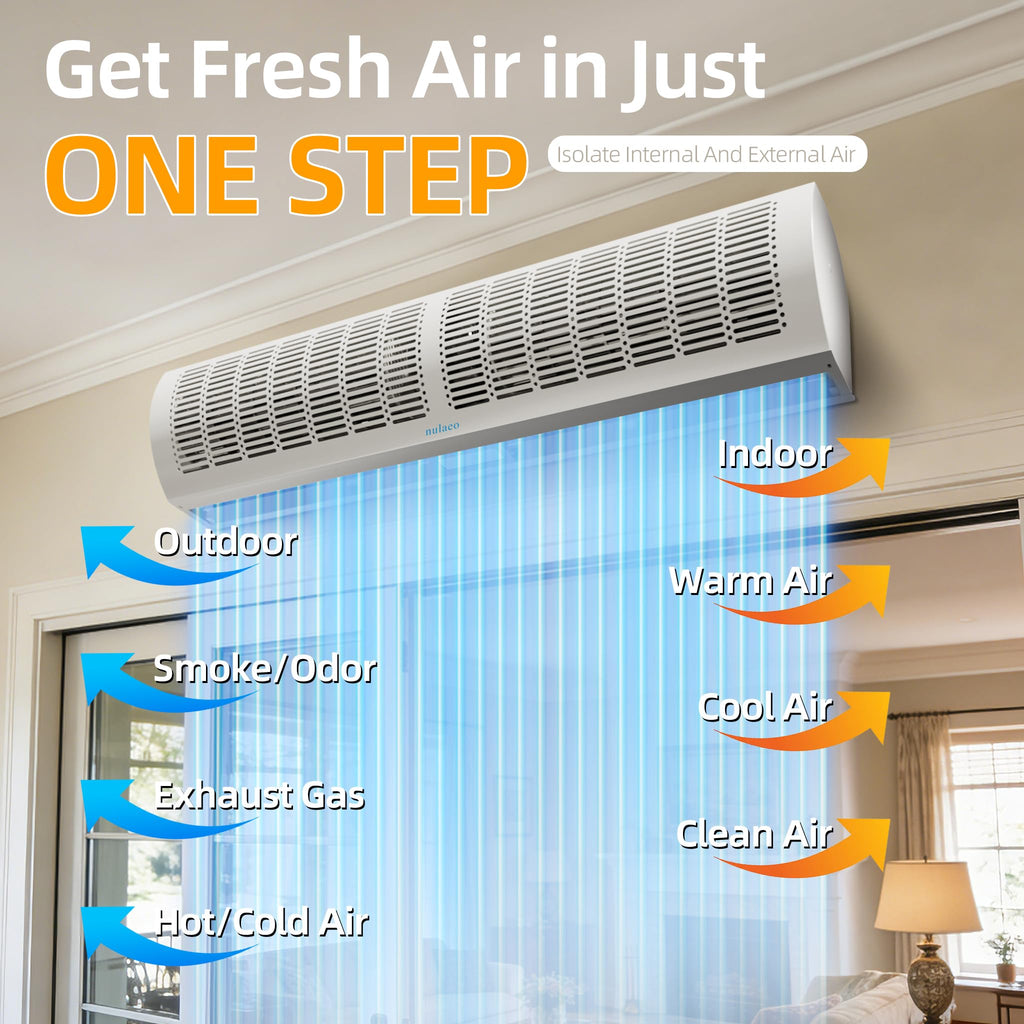 36'' 2-Speed Wall-Mounted Air Curtain H437