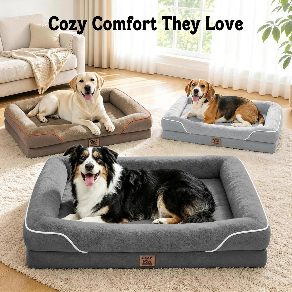 Waterproof Orthopedic Dog Bed J873502