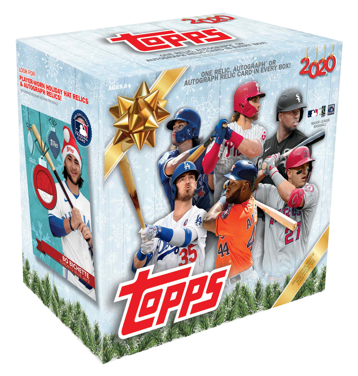 2020 Topps Holiday MLB Baseball Trading Cards Mega Box H185155
