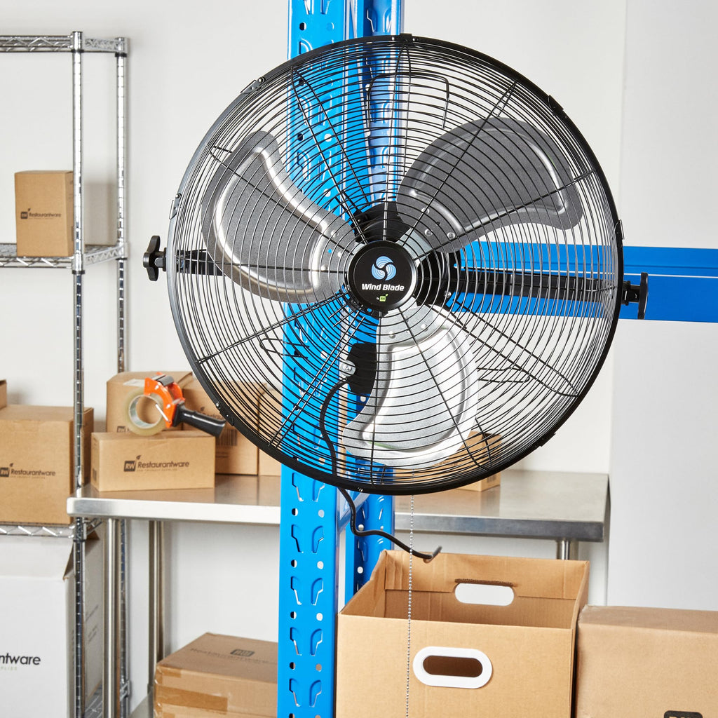 24 Inch Steel Industrial Wall-Mount Fan V6101