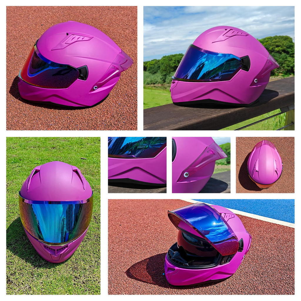 DOT Approved Full Face Motorcycle Helmets Y72972