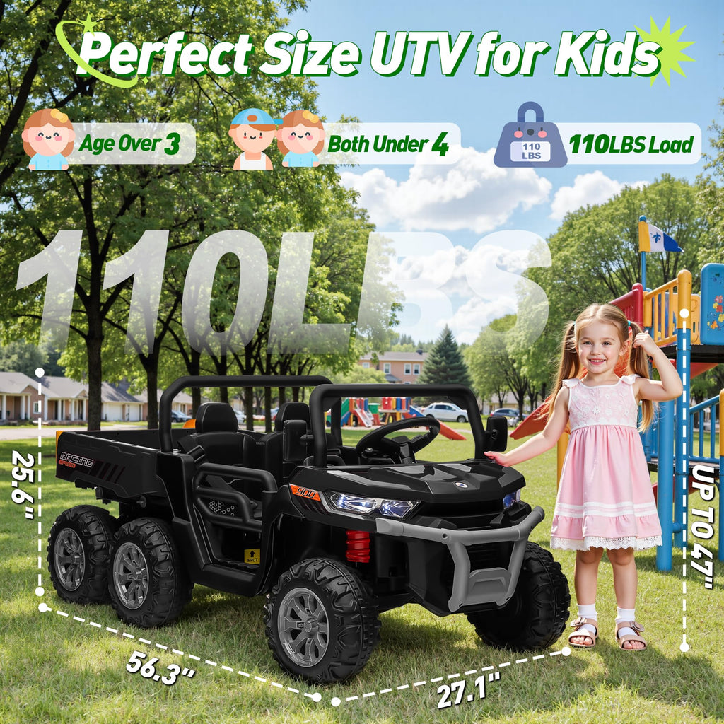 24V 2 Seater Ride on Dump Truck with Remote Control K63592